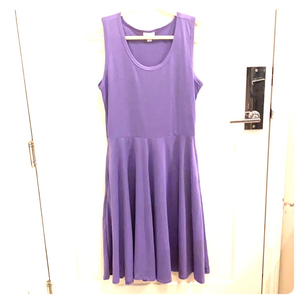 Purple LuLaRoe dress